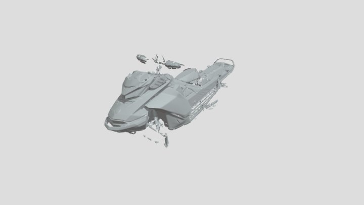 Снегоход SKIDOO REV-GEN4 3D Model