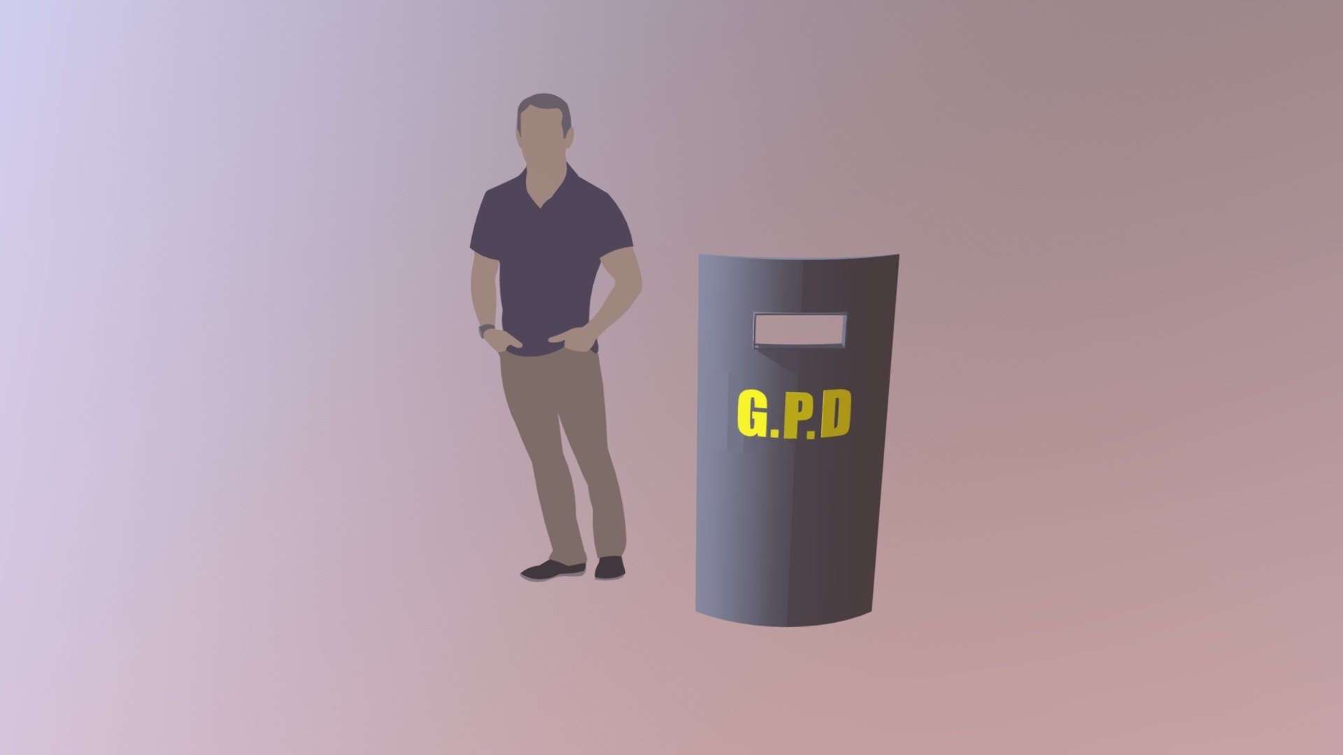 Police Shield G.P.D