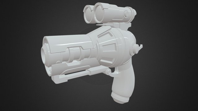 Laser Gun 雷射槍 3D Model