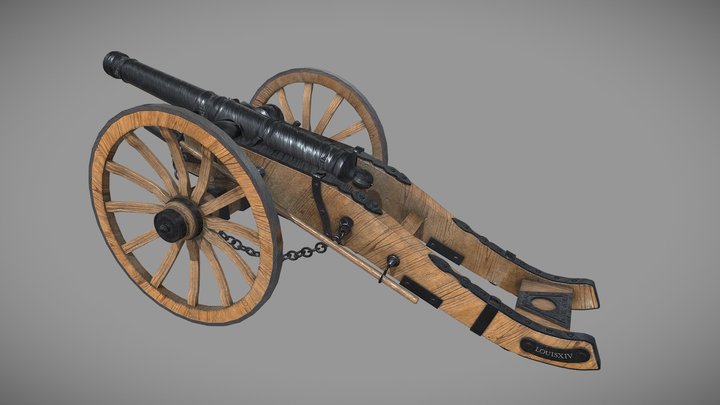 Cannon Field 3D Model