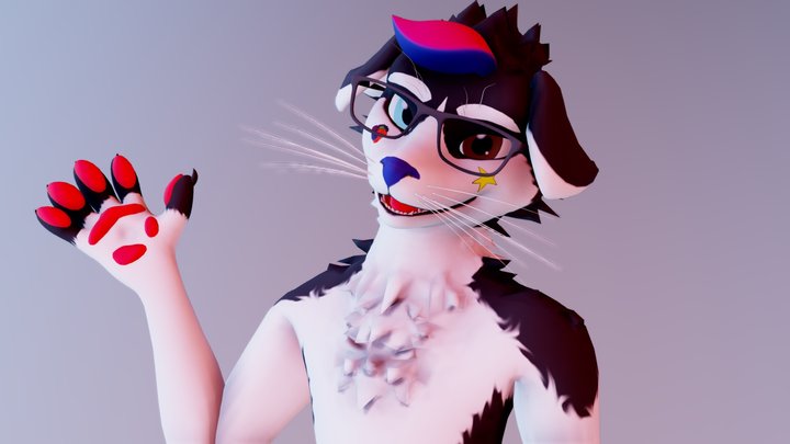 NickyBerryBurst - Retexture & Edit Commission 3D Model