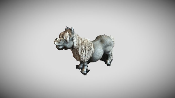 Litchi Horse 3D Model