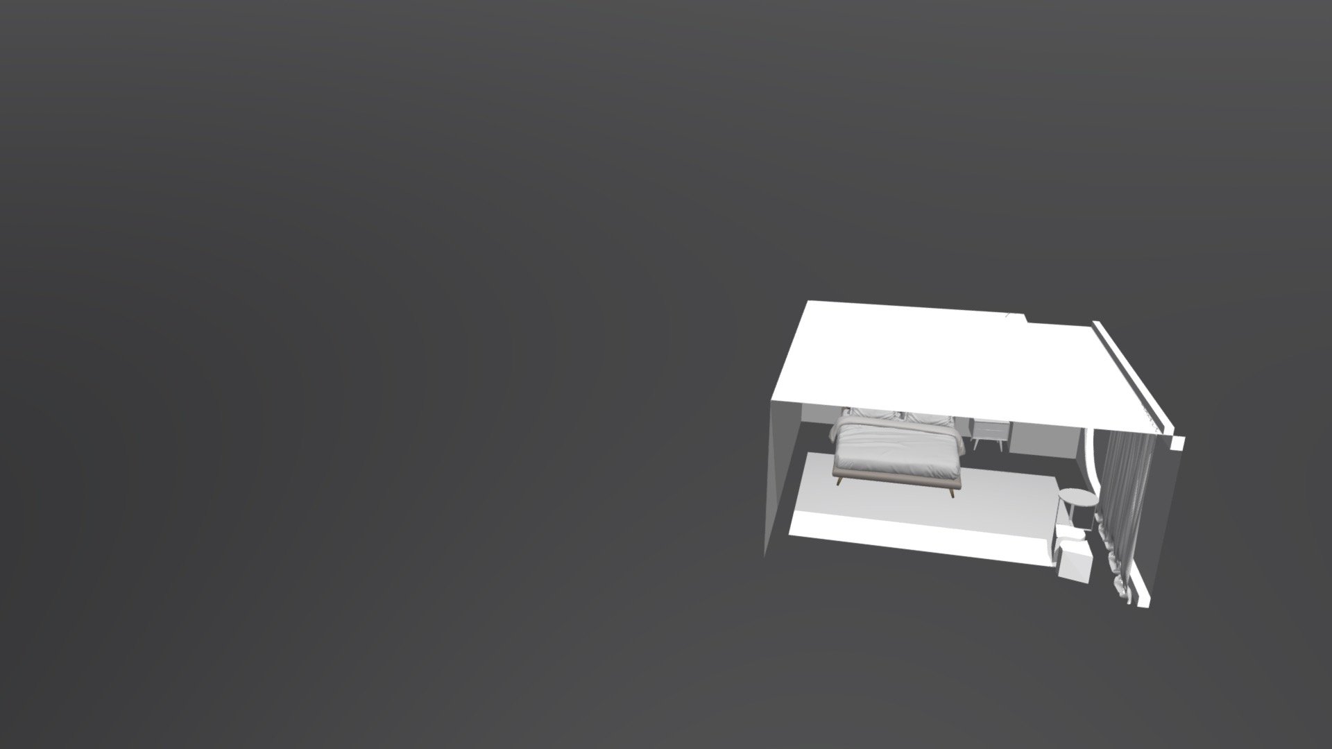 Sketch Up Zaha Hadid Room And Object