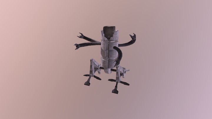 ROBOT PULPO 3D Model