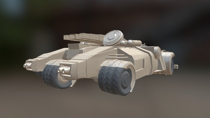 Tanker 3D Model