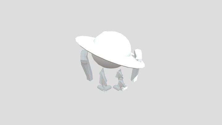 blackholechickengunskin 3D Model
