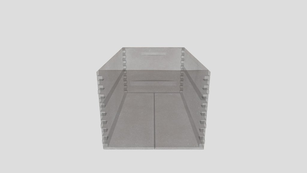 Dovetail Jointed Wooden Crate