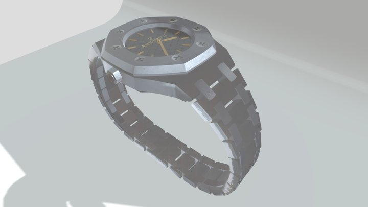 Royal Oak Watch 3D Model