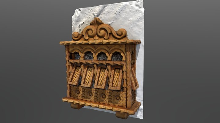 Balcón Limeño, Perú 3D Model