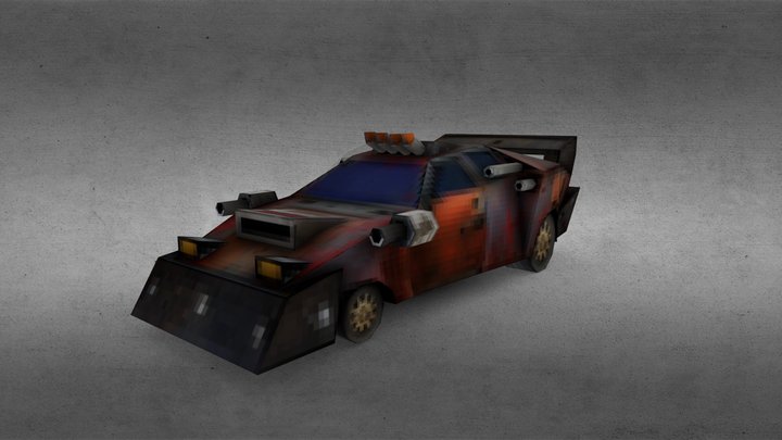 Roadkill from Twisted Metal 5 fan game 3D Model