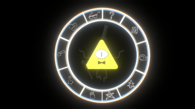 Bill Cipher 3D Model