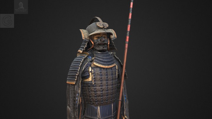 Armadura Samurai Do-maru, BMVB 3D Model