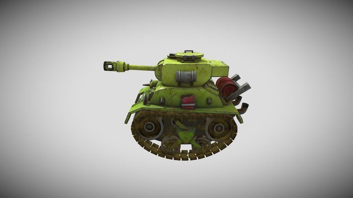 Tank 3D Model