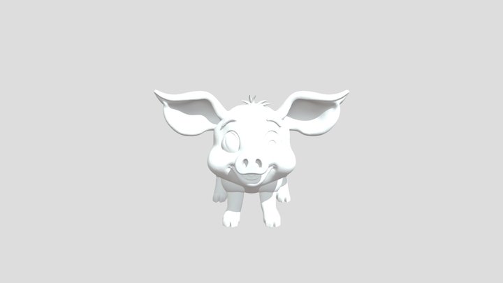 Pig 3D Model