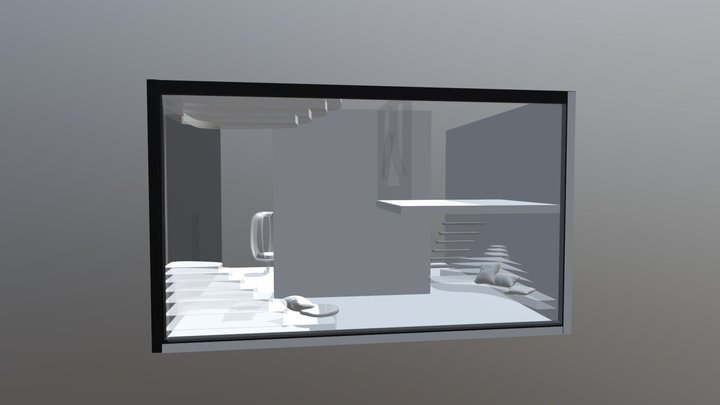 Living Room 003 3D Model