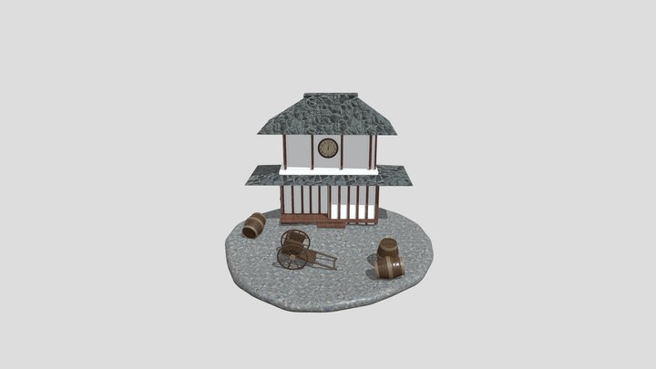 Matt West - Japan: Meiji Era Diorama 3D Model