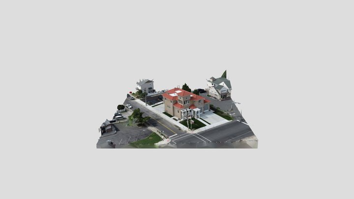 Ventnor Fire House 3D Model