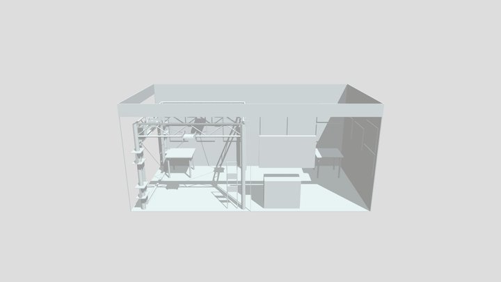 2023建築再生展_展示計画 3D Model