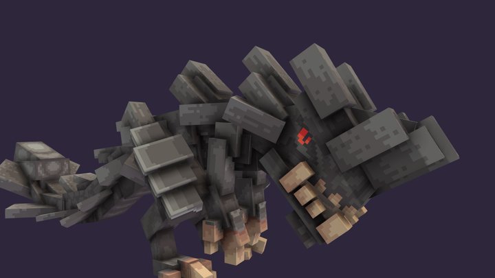 Rock dragon 3D Model