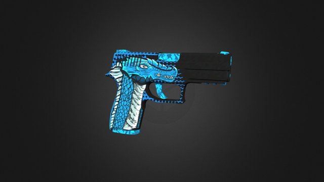 P250 Dragon Force M 3D Model