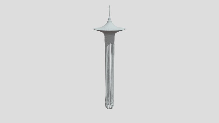 3-Д Нити Света 3D Model