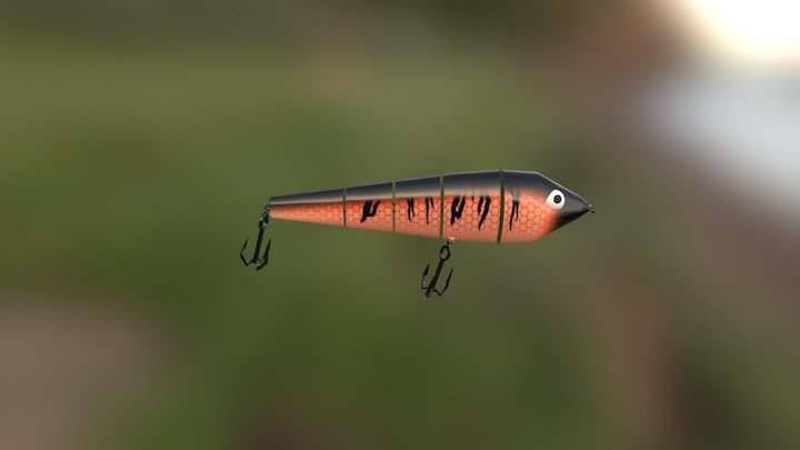 Fishing Lure 3D Model