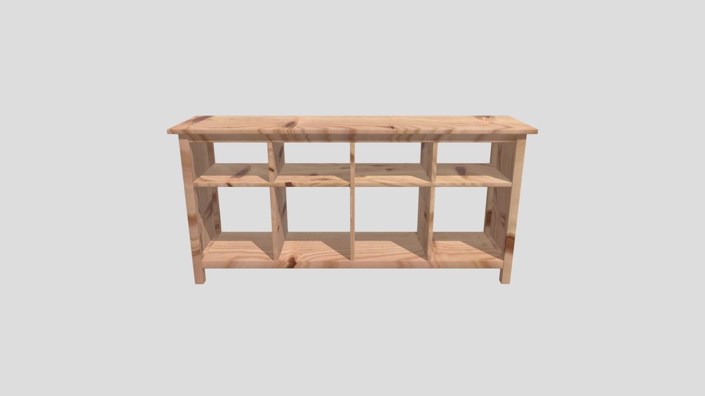 Ikea Hemnes Console Natural Wood