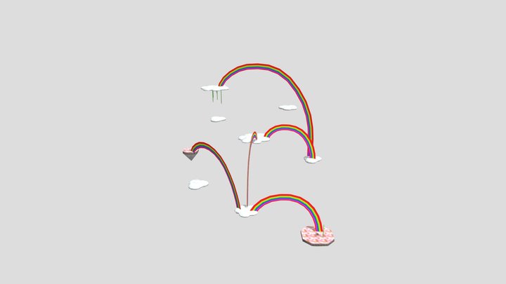 Wing Mario Over The Rainbow - Super Mario 64 3D Model