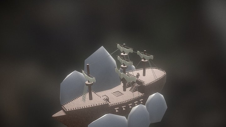 Ship 3D Model