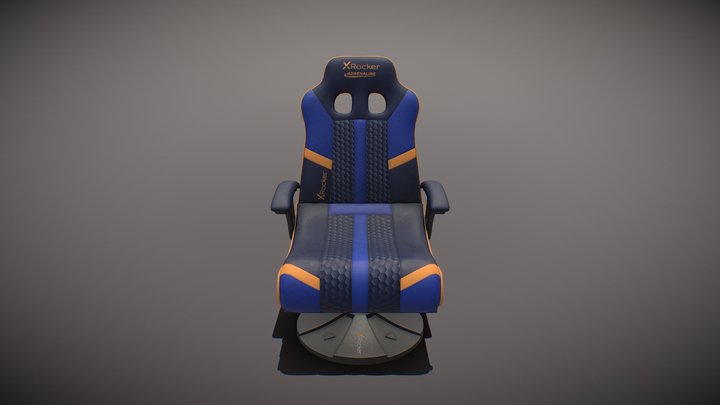 XRocker Adrenaline Gaming Chair 3D Model