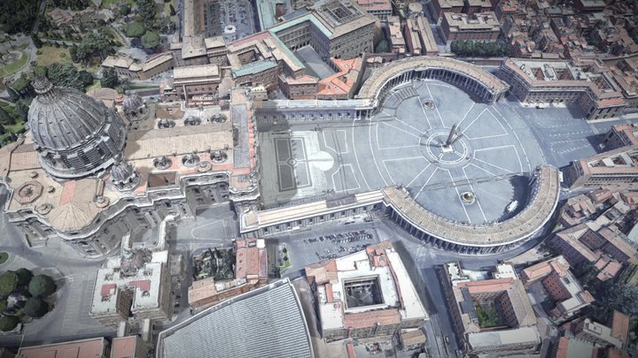 Vatican City State, Rome, Italy – Kostenloses 3D-Modell STL