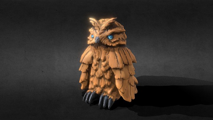Owl 3D Model