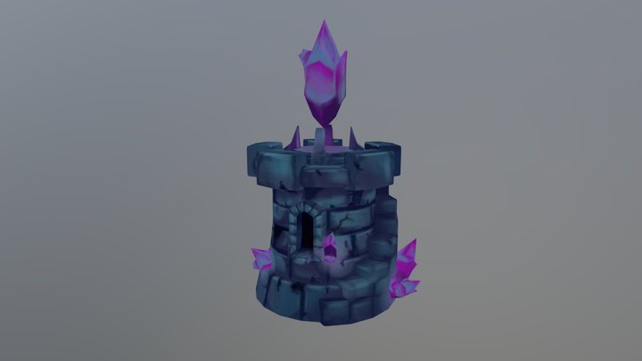 DefenseTower 3D Model