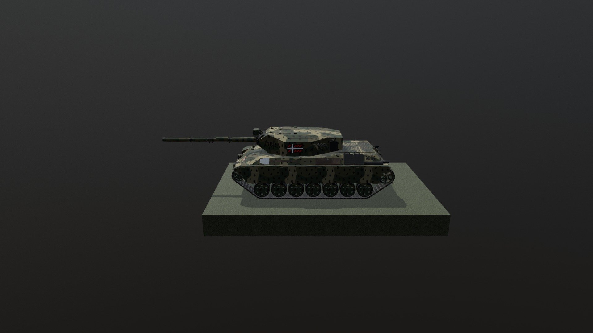 MBT TEST TANK - 3D model by djhiz [b35cd1e] - Sketchfab