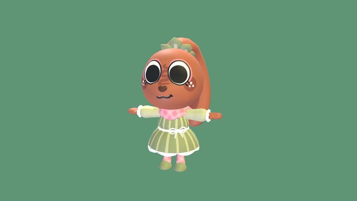 Dandy's World - Spring-Time Cocoa 3D Model