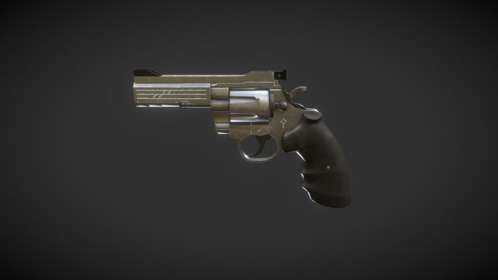 Revolver Tokyo Marui BB Air 3D Model