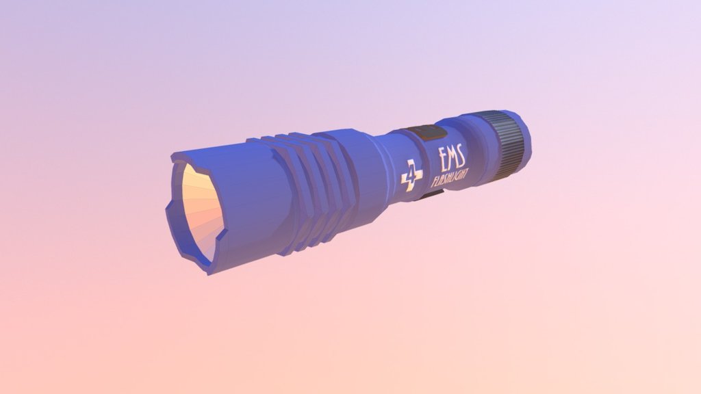 [Asset_15] Medical Flashlight 3D model by bhon [b35d7a2] Sketchfab