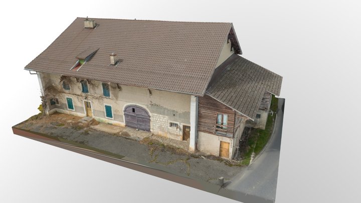 Abandonned farmhouse 3D Model