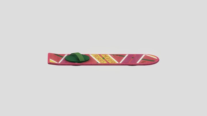 Hoverboard - Back to the Future 3D Model