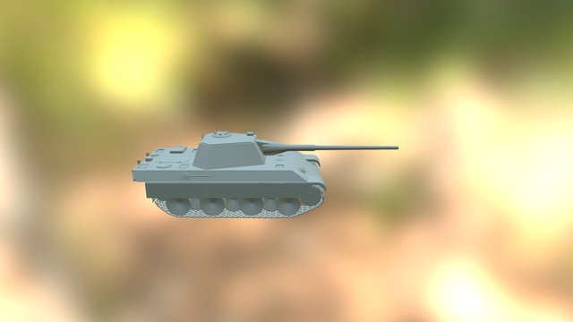 Panther 8.8 3D Model
