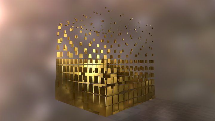 vanishing block 3D Model