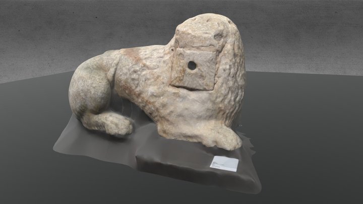 Leão Museu de Évora Século I ou II d.c. 3D Model