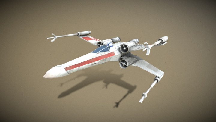 Xwing 3D Model