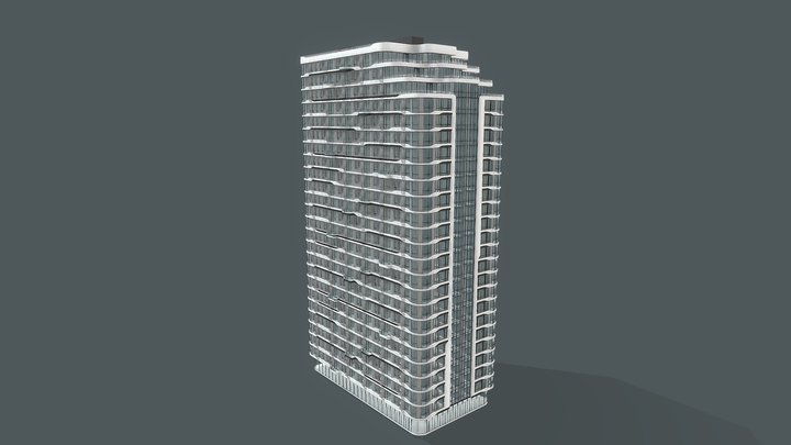 052_фасад_T_2 3D Model