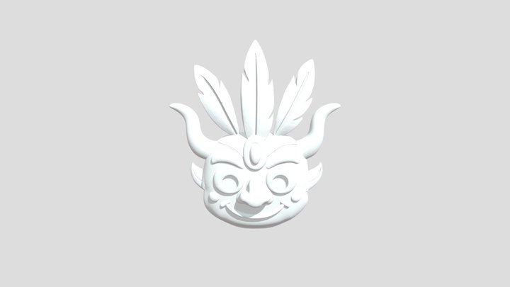 Carnival Mask 3D Model