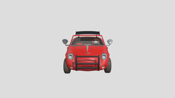 Custom Duet Car 3D Model