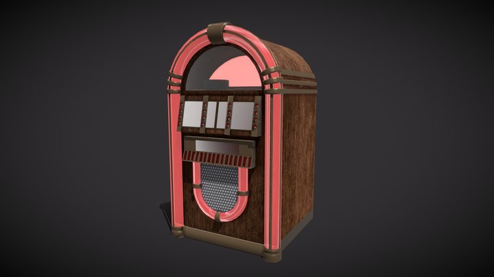 Jukebox 3D Model