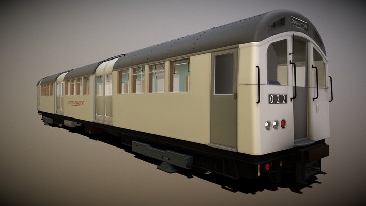 1959 Tube Driver Car - London Underground – Modello 3D gratuito STL