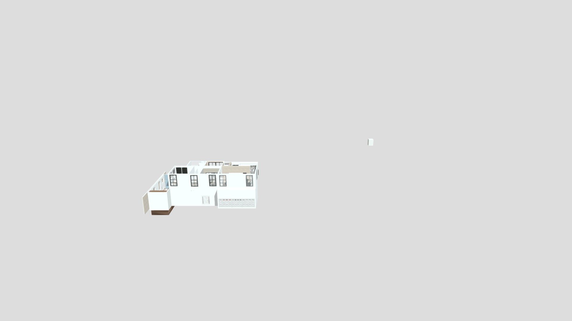 Completed house