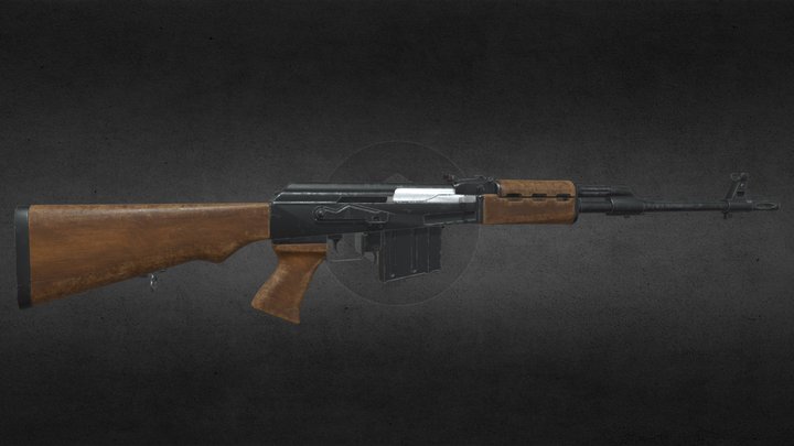 Zastava M76 3D Model